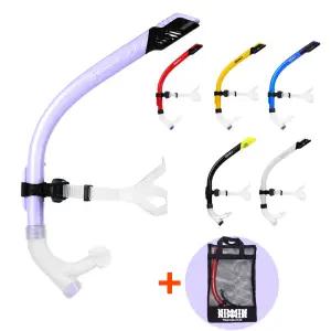 스쿠알로 센터스노클3 드라이탑 물놀이용품 호핑투어 다이빙 물놀이용품 수영자세교정