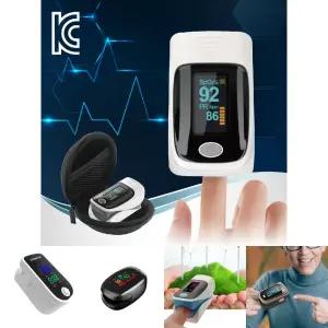 산소 포화도 맥박 측정기 KC 인증/손가락/포화/펄스/압력/산소계/옥시메터/게이지/농도/공기/옥시미터