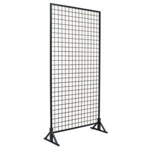 이동식 네트망 메쉬망 전시 걸이 진열대 선반 파티션 철제