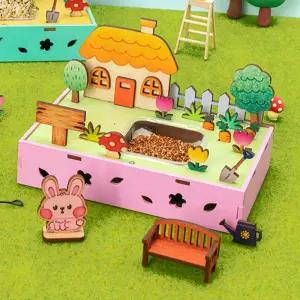 봄 알팔파 새싹 키우기 만들기키트(우리집)/수업/봄활동/꾸미기/놀이/만들기/미술/교구/봄만들기/키트/4월