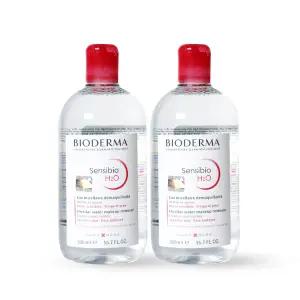 바이오더마 센서바이오 H2O 미셀라 클렌징 워터 500ml x2개/ 메이크업 리무버