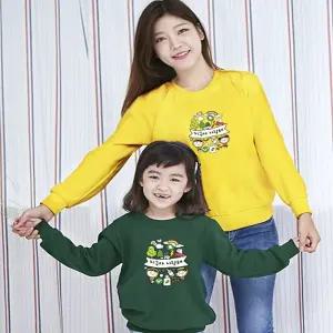 고급특양면 맨투맨 티셔츠 지구야사랑해(아동성인)