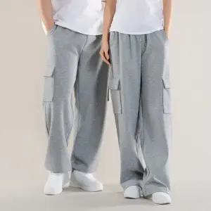 카고팬츠 일자팬츠 조거팬츠 남녀공용 스트링 루즈  와이드 트레이닝 팬츠 밴딩바지 통바지
