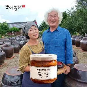 백야농원 재래식 국산콩 시골 전통된장 1kg