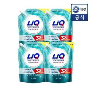 [리큐][S]리큐 진한겔 딥클린 트리플 파워 2L 4개 일반 드럼