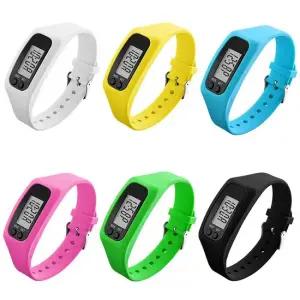 만보기시계 실리콘 만보기 만보계 손목 시계 팔찌 칼로리 운동 걸음