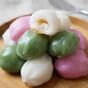 [지투지샵]삼색 꿀떡 1kg 1봉지