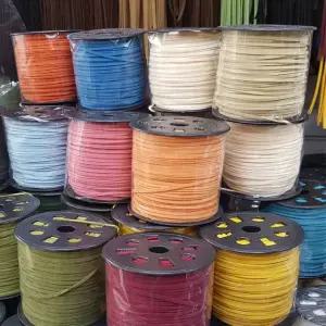 국내제작 샤무드롤 가죽끈 목걸이줄 스웨이드끈 포장