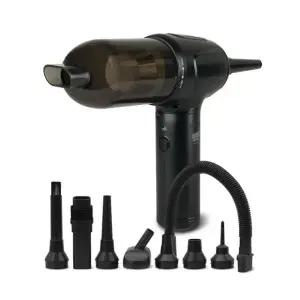 차량용 청소에어건 메탈필터 흡입 송풍 8종노즐