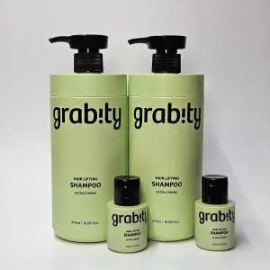 그래비티 헤어리프팅샴푸 엑스트라스트롱 샴푸 여행용 475ml+30ml 2개