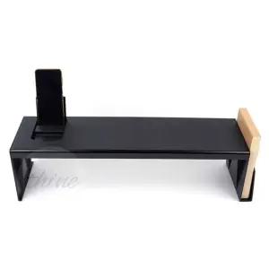 OH 슬림 모니터 선반 소형 키보드정리 컴퓨터모니터받침대