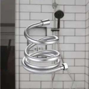 2m 1.5m 욕실 물때 방지 PVC 꼬임 샤워기 호스 무광