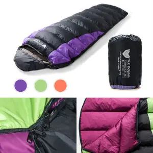 이스트렉스(estrex) 국산 돌핀 거위털 침낭 머미형 캠핑침낭 차박 사계절 이불대용
