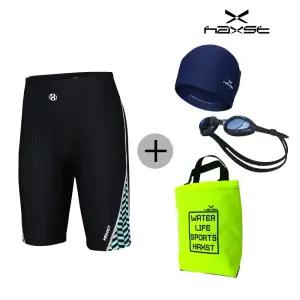 헤스트 남주니어 5부 사각 실내수영복 4종세트 SMHTA-Y06