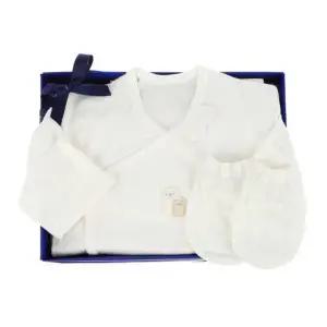 [갤러리아] (26년봄신상,말띠임신축하,태교,출산)베어디모달배냇슈트,손싸개세트(A1A-12106)