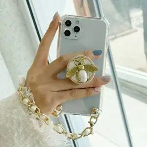 (갤럭시A)로렌 엔틱 폰톡 진주스트랩 케이스 SET