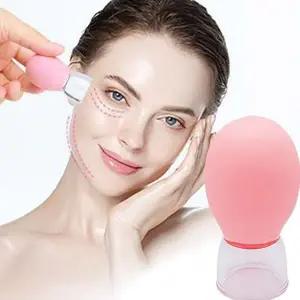 페이셜 얼굴 부항기 전신 바디 부항기 마사지기 실리콘 휴대용