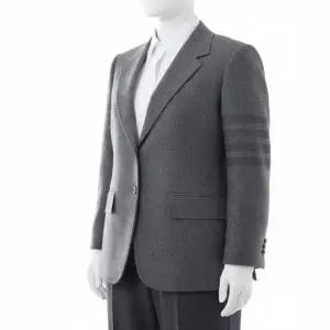 [톰브라운]THOM BROWNE 4바 플란넬 와이드 라펠 스포츠 코트 FBC357V 06393 035 823390