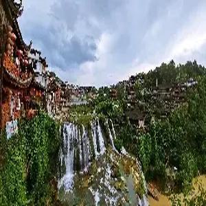 [선착순 8명한정 72기루 내부관광포함]장가계직항 6일#폭포위에 고성 부용진 #관광지 중심 5성급호텔#대협곡+VR#천문산+천문산사+귀곡+유리잔도 #전신마사지 #보봉호수VIP #리무진버스 #BBQ푸드트럭 #포토북