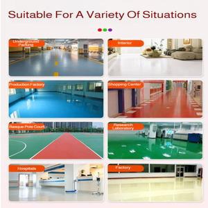 파니식 300g/박스 3-in-1 수성 바닥 페인트 방진 정전기 방지 방수 탑코트 시멘트 공장용 다목적