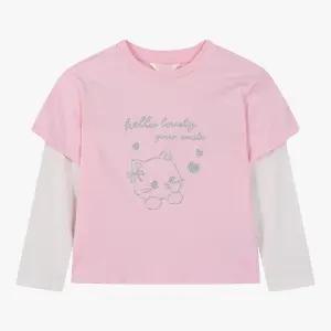 [로엠걸즈] 레이어드 롱 슬리브 티셔츠 RGLA26S1C