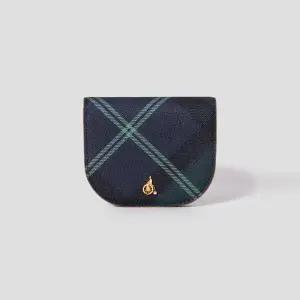 [빈폴ACC]뉴 헤릿 사선 체크 미니지갑 - 그린