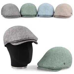 [마메든]남녀 시원한 안토니 헌팅캡/ 남녀 시원한 린넨원단 신사 어르신 중년 베레모 도리구찌 숏챙모자
