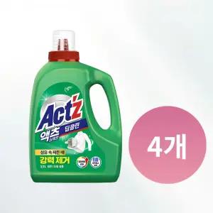 액츠 퍼펙트 딥클린 액상세제 본품 3.5L 4개 세탁세제
