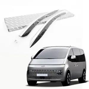 고품질 블랙 다이아몬드 도어 바이져 스타리아 E467 자동차선바이저 자동차썬바이저 WFIL2OS