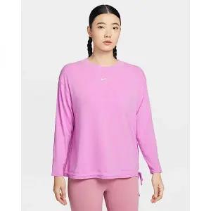 [나이키]원 릴랙스드 여성 드라이 핏 긴팔 탑 - 라이트 마젠타화이트 IQ0338-503 313651