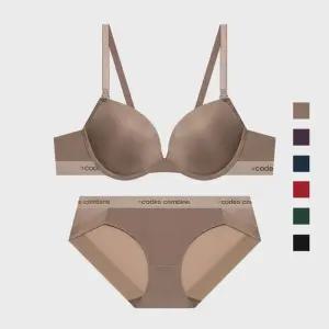 코데즈컴바인 CODES COMBINE 이너웨어 6컬러 무드업 골드밴딩 브라 햄팬티 세트 3610242 122826