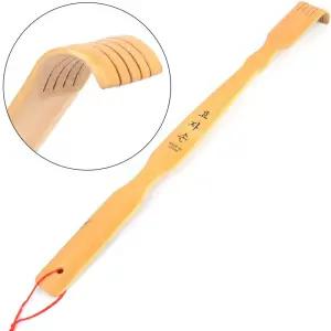 등을 시원하게 긁기 좋은 대나무 클래식 효자손 X4개