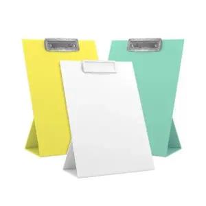 네임텍 자석 스탠딩 클립보드 A4 이름표 세워쓰는 보드판 학교 선생님