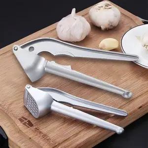 스텐 마늘다지기 집게형 마늘 채소 고기 손잡이형 마늘다지는 기계 L184