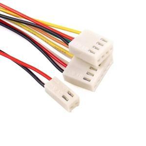 10PCS KF2510 터미널 와이어 2.54mm 간격 2P/3P/4P/5P/6Pin 단일 헤드 전자 케이블 20cm 26AWG 연결