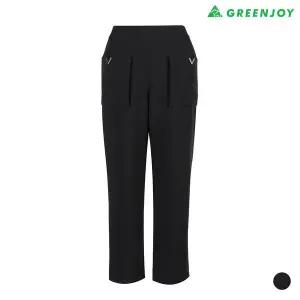 [아웃도어스/그린조이]여성 배기와이드핏 밴딩팬츠