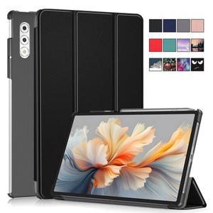 Lenovo Yoga Tab Plus 12.7 ''2025 TB520FU Pad Pro Smart Funda Kids 용 자기 삼중 접이식 하드 백 쉘