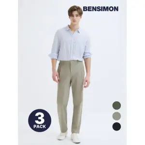 벤시몽 남성 시그니처 퍼펙트핏 쿨팬츠 3종세트