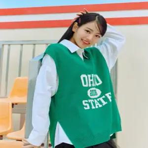 [LAP] 오버핏 니트 베스트 AQ1KV280