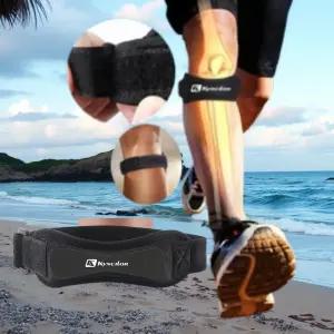 충격완화 무릎보호대 초경량 슬개골 밴드 등산 러닝 18x5.5cm