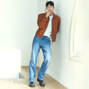 블루 루즈핏 데님 팬츠(FIFAA4254)