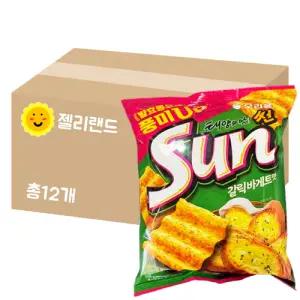 오리온 썬칩 갈릭바게트맛 135g X 12개 (1BOX)