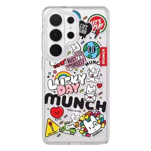 모란카노 갤럭시 S26 울트라 크리스탈 맥세이프 마그넷 뭉크 디자인 투명 플러스 케이스