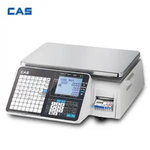 카스 라벨프린터 전자저울 CL3000-15B 15kg 마트 반찬 가격표시