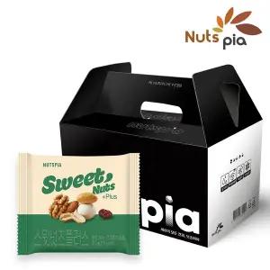 [넛츠피아] 스윗넛츠 플러스 15봉 선물세트 견과류 하루견과 한줌견과