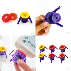 거꾸로 세워지는 샴푸용기 펌프캡 6개입 샴푸 끝까지 사용 바디워시캡