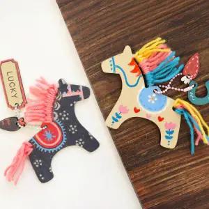 아트박스/도토리클래스 2026 말 키링 만들기 5set