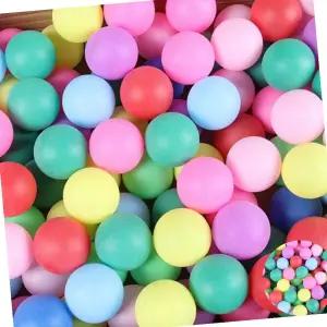 컬러 무지 탁구공 40mm 공예용 만들기 행사용 뽑기 추첨공