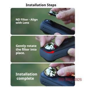 인스타360 X5용 ND 필터 렌즈 세트 광 감소 유리 보호 커버 카메라 액세서리