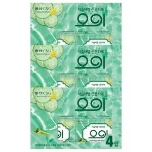 동산 향비누 오이비누 4입 90g 3개